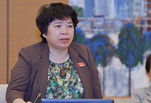 Chủ nhiệm Uỷ ban về các vấn đề xã hội Nguyễn Thuý Anh. Ảnh: Trung tâm báo chí Quốc hội