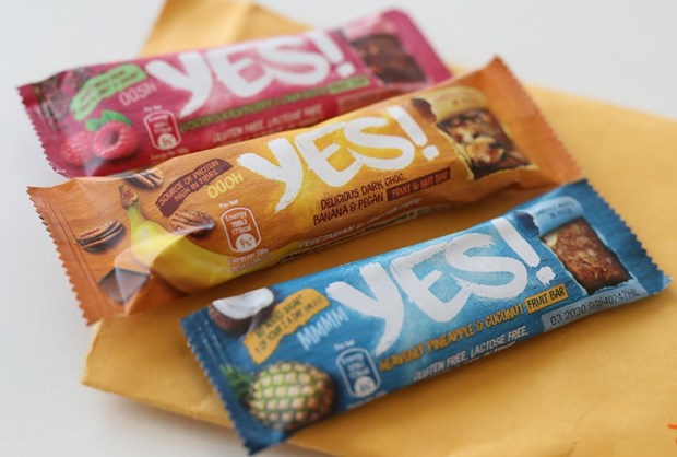 Nestle sẽ ra mắt bao bì giấy cho snack dạng thanh YES!. Nguồn: Nestle