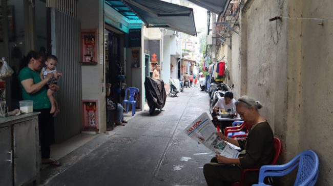 Góc yên bình của Tuệ Huê lý