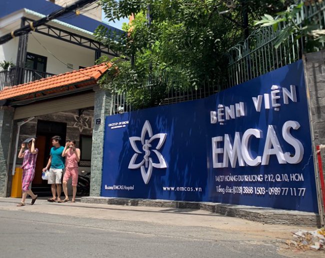 Bệnh viện thẩm mỹ EMCAS. Ảnh: Trương Khởi.