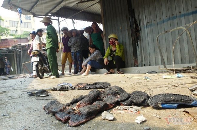 Tất cả đều thẫn thờ khi hàng hóa không còn