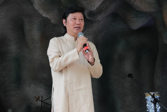 Nhà thiết kế Sĩ Hoàng - Ảnh: LINH ĐOAN