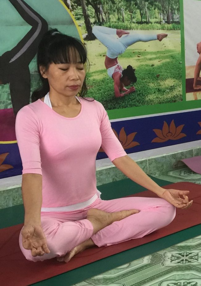 Chị Ái Toàn, huấn luyện viên Yoga