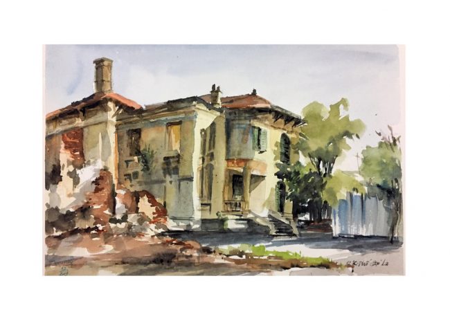 Ký họa của Phạm Thu Hương