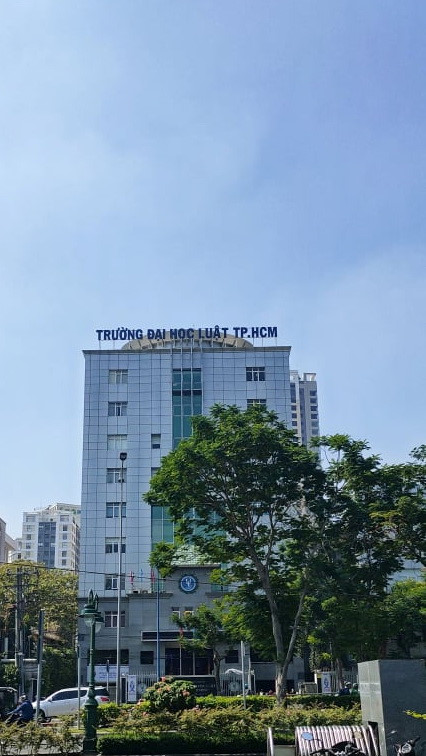 Trường ĐH Luật TP.HCM ngày nay  Ảnh: Thiên Anh