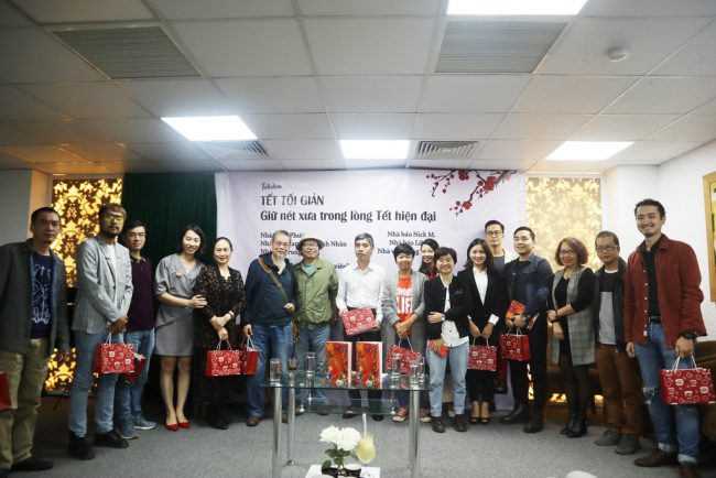 Các tác giả Tết đoàn viên gặp nhau trong một ngày tháng Chạp.