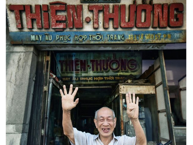 Tiệm may Thiện Thưởng (Phú Nhuận) nổi tiếng bậc nhất Sài thành những năm 50 của thế kỷ trước ẢNH: TRẦN THẾ PHONG