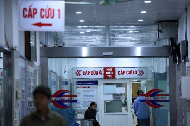 Khoa Cấp cứu, Bệnh viện Bạch Mai. Ảnh: Giang Huy.