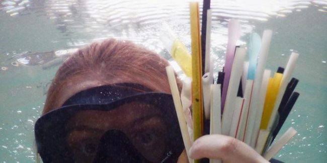 Ống hút nhựa bị cấm tại nhiều thành phố lớn trên thế giới. Ảnh: Petition.