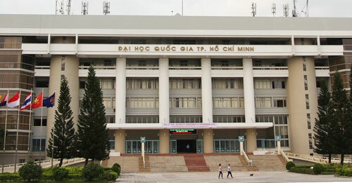 Trụ sở Đại học Quốc gia TP HCM tại quận Thủ Đức. Ảnh: Mạnh Tùng.