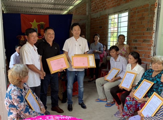 Chương trình tặng nhà tình thương, tình nghĩa là sẽ một trong những hoạt động mà Cường Thịnh cùng đối tác thực hiện định kỳ.