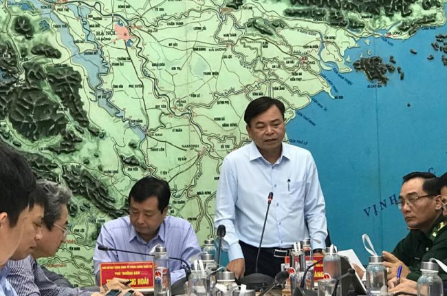 Theo Thứ trưởng Bộ NN&PTNT Nguyễn Hoàng Hiệp, đến thời điểm này có thể khẳng định đây là cơn bão mạnh