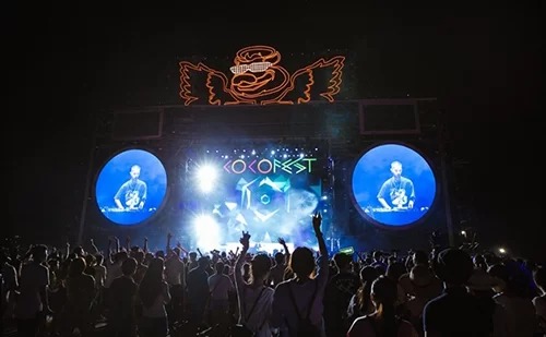 Sự kiện giải trí ban đêm tại một dự án bất động sản được tổ chức, song không mấy thành công. Ảnh: Tập đoàn Empire