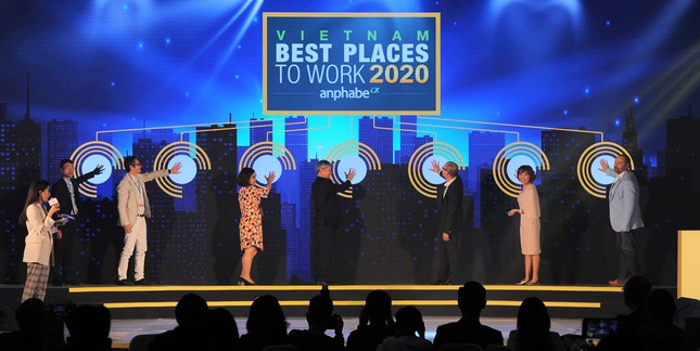 Anphabe công bố nơi làm việc tốt nhất Việt Nam 2020. Ảnh: Anphabe cung cấp
