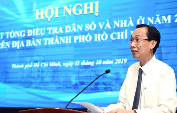 Phó Chủ tịch thường trực UBND TP.HCM Lê Thanh Liêm phát biểu tại hội nghị - Ảnh: TỰ TRUNG