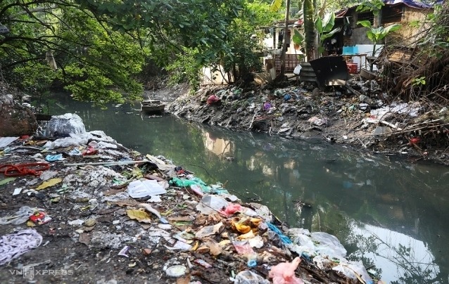 Một đoạn của "đầm Cây Khế" sau nhà bà Dua, năm 2019. Ảnh: Ngọc Thành