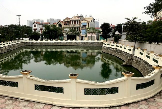 Ao Sau Đình sau khi được cải tạo giống như một công viên thu nhỏ, có đường dạo rộng 2 - 4 mét, không nhận nước thải nữa.