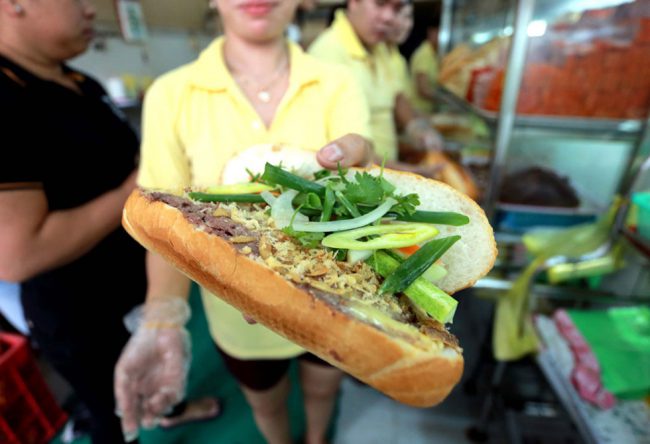 Bánh mì Sài Gòn Ảnh: Ngọc Dương