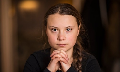 Nhà hoạt động môi trường 16 tuổi người Thụy Điển Greta Thunberg. Ảnh: Guardian