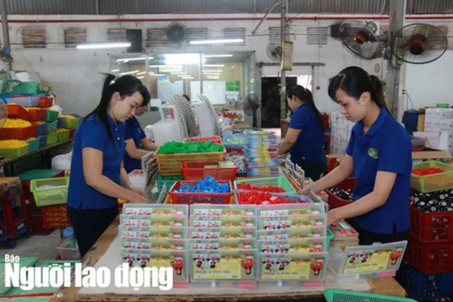 Lao động nữ tại Công ty CP Thiết bị Giáo dục Minh Đức