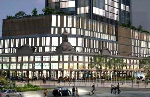 Thiết kế Thương xá Tax. Ảnh tư liệu