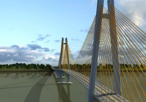 Phối cảnh cầu Mỹ Thuận 2.