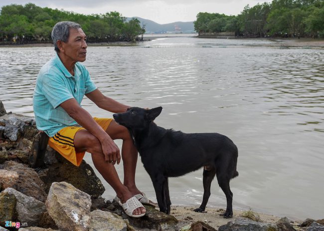 Ông Huỳnh Văn Ba (ngụ phường Đống Đa, TP Quy Nhơn) nói doanh nghiệp bơm bùn, cát phá đầm thì dân không còn đường sống. "Nhà nước từng khuyến khích chúng tôi trồng rừng ngập mặn chắn gió, chắn sóng nhưng giờ đây lại cho doanh nghiệp phá hết. Tôi thấy bài toán phát triển kinh tế mâu thuẫn quá", ông Ba bộc bạch.
