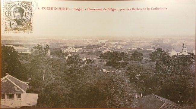 Toàn cảnh Sài Gòn nhìn từ nhà thờ Đức Bà đầu thế kỷ 20