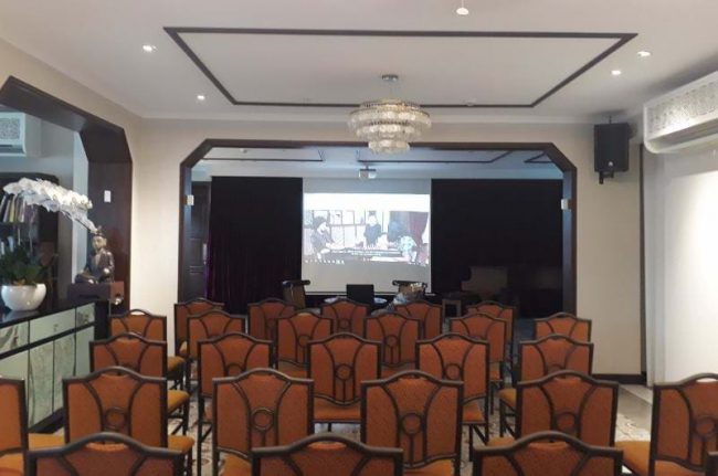 Salon Saigon – nơi diễn ra chương trình “Giao thoa thi ca và âm nhạc” là tòa nhà gia đình đại sứ Mỹ Henry Cabot Lodge Jr từng ở trong nhiệm kỳ tại Việt Nam (1963 – 1967). Ảnh: TL